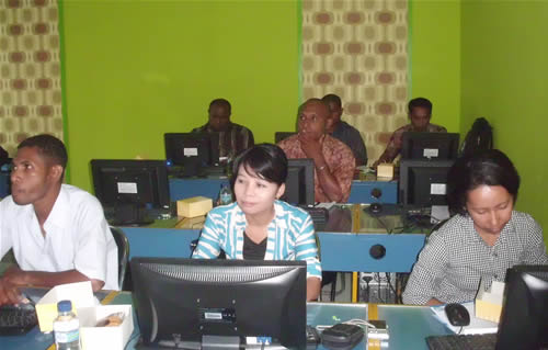 BKPLA Provinsi Papua Pelatihan Web Design