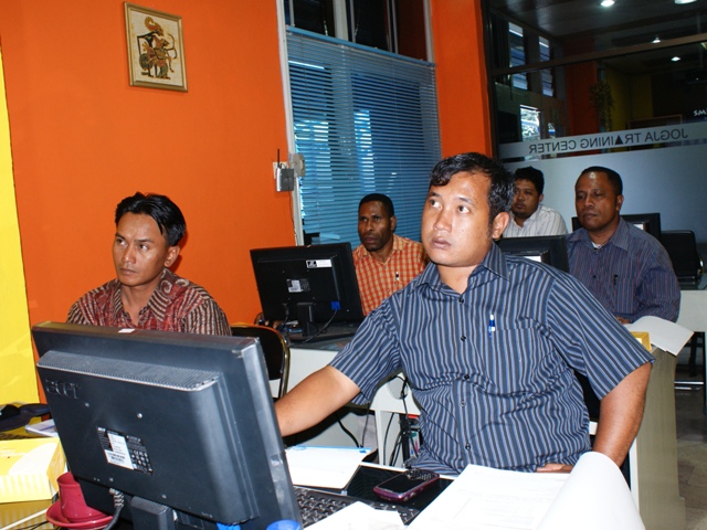 Pekerjaan Umum Kabupaten Asmat Papua Pelatihan SIG